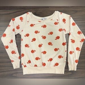 Forever 21 apple print sweater (size S)